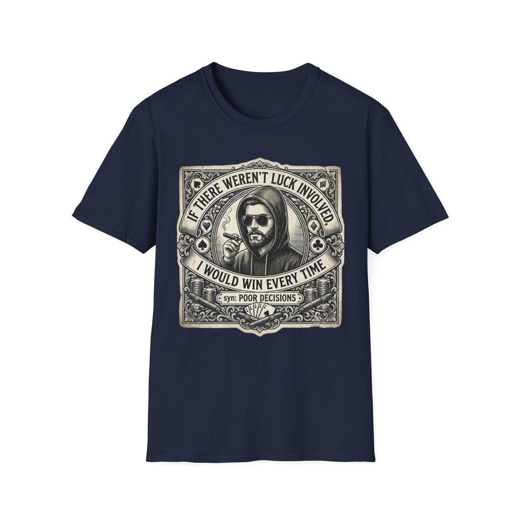 Young Man Poker T-Shirt