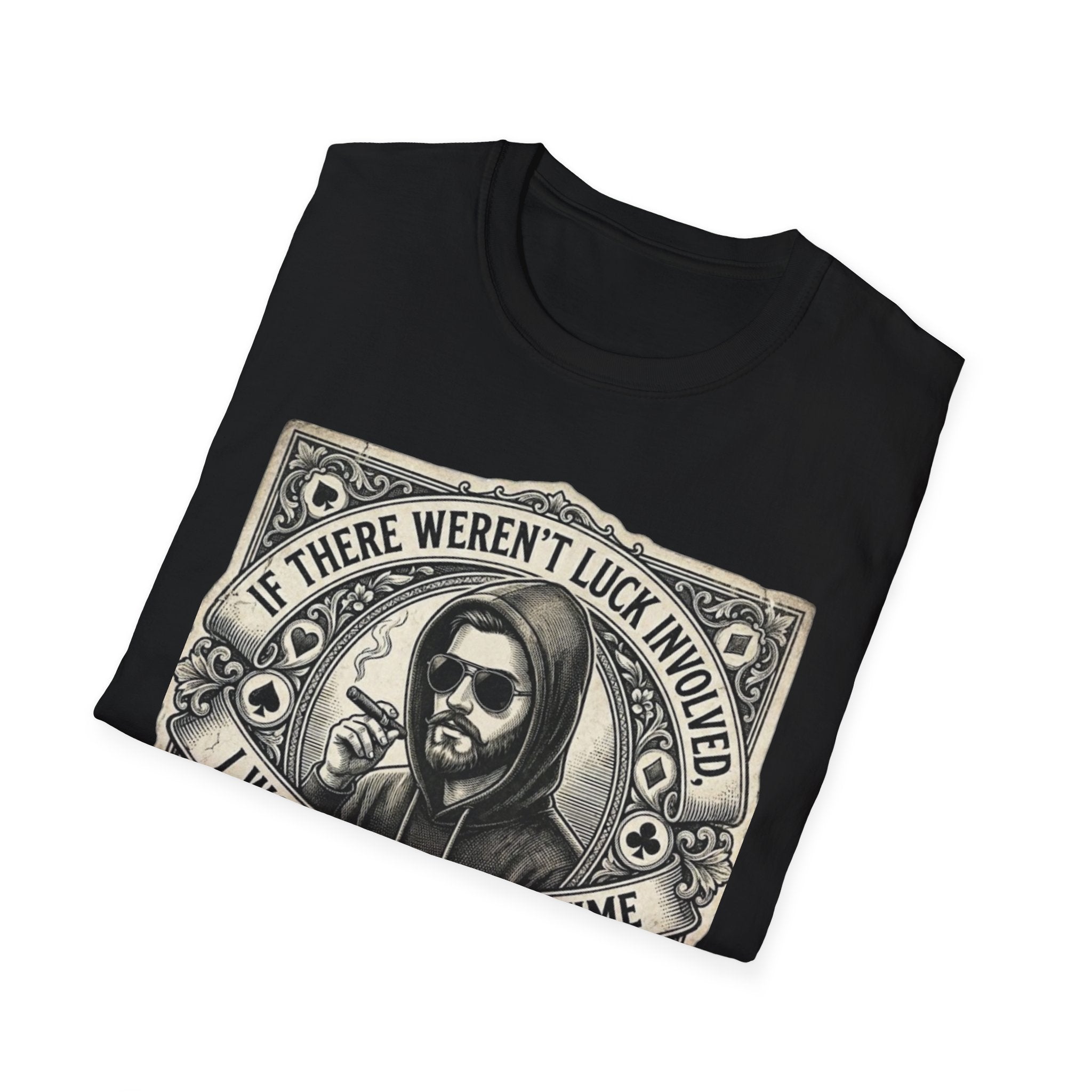 Young Man Poker T-Shirt