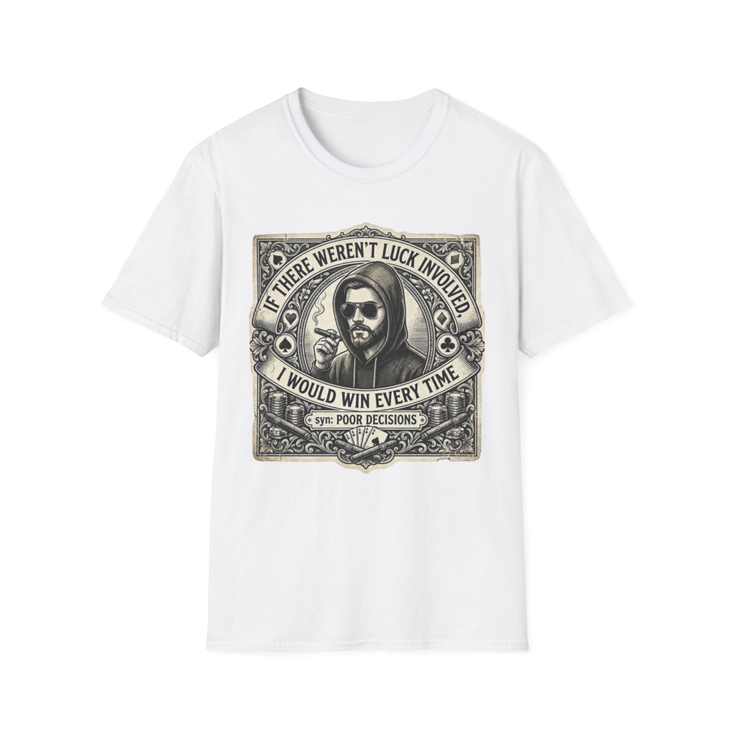 Young Man Poker T-Shirt