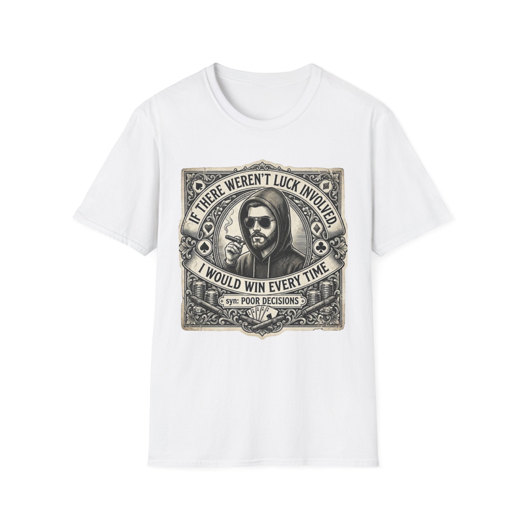 Young Man Poker T-Shirt