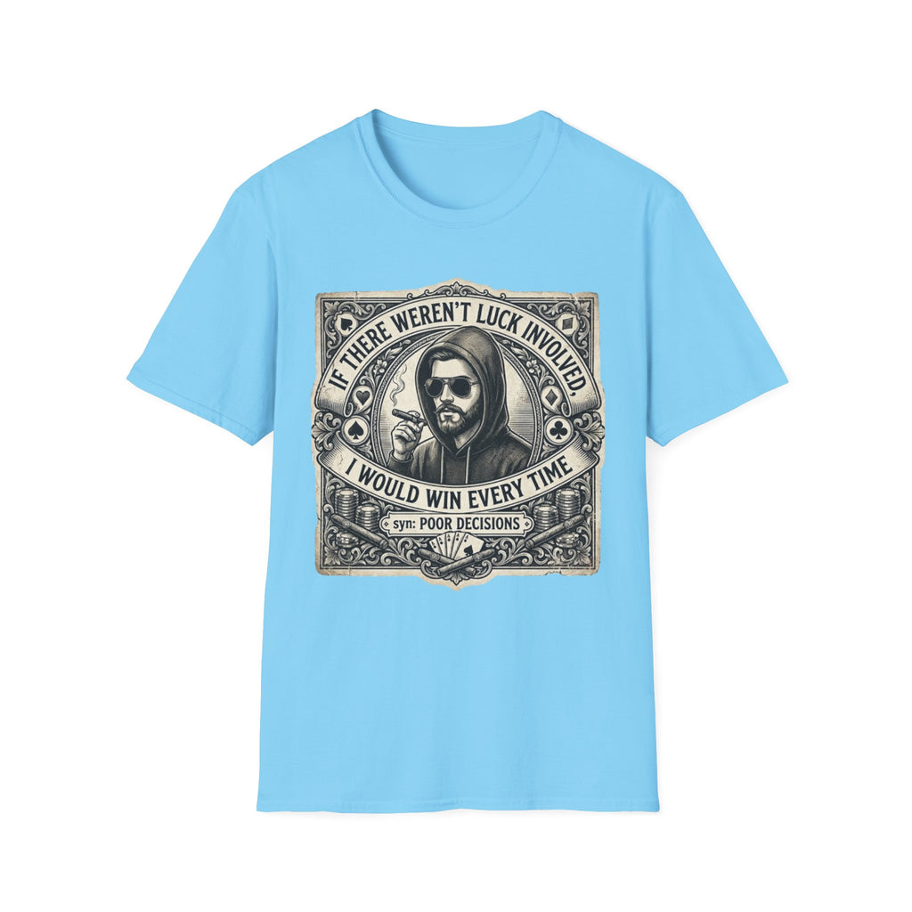 Young Man Poker T-Shirt