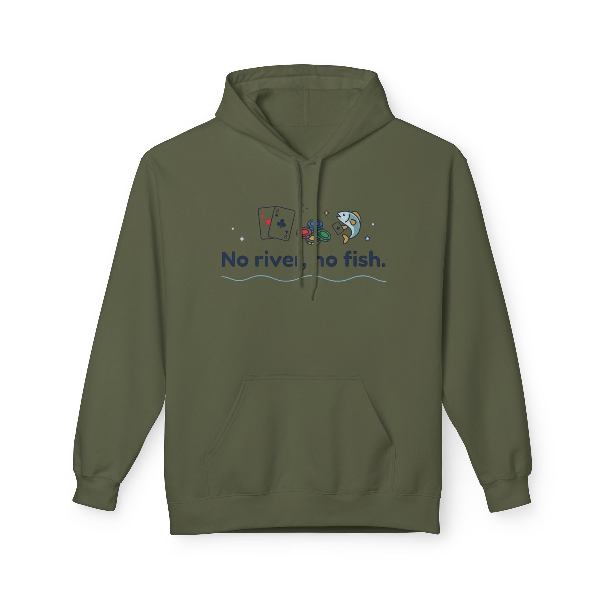 No River No Fish Hoodie