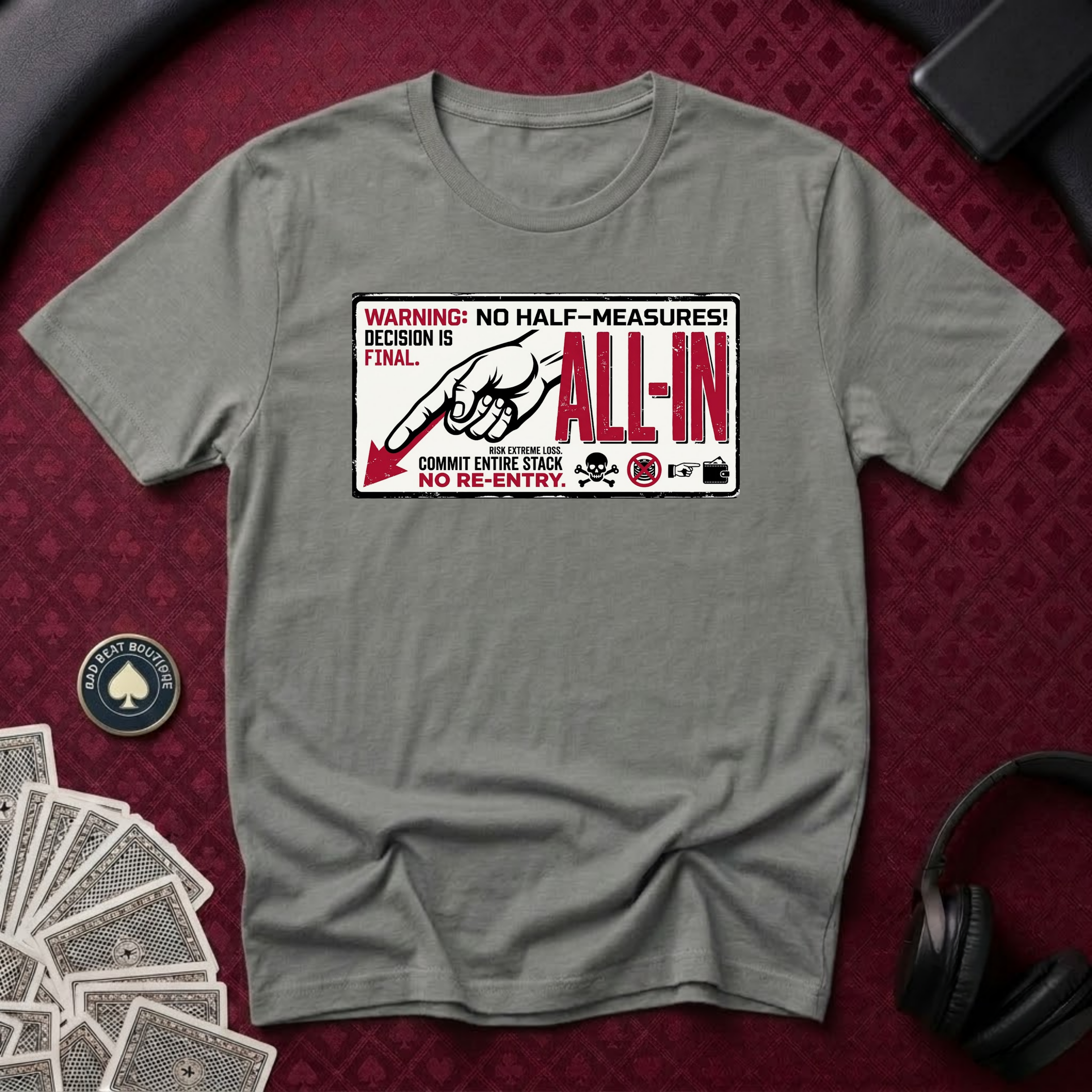 All-In Retro Logo T-shirt