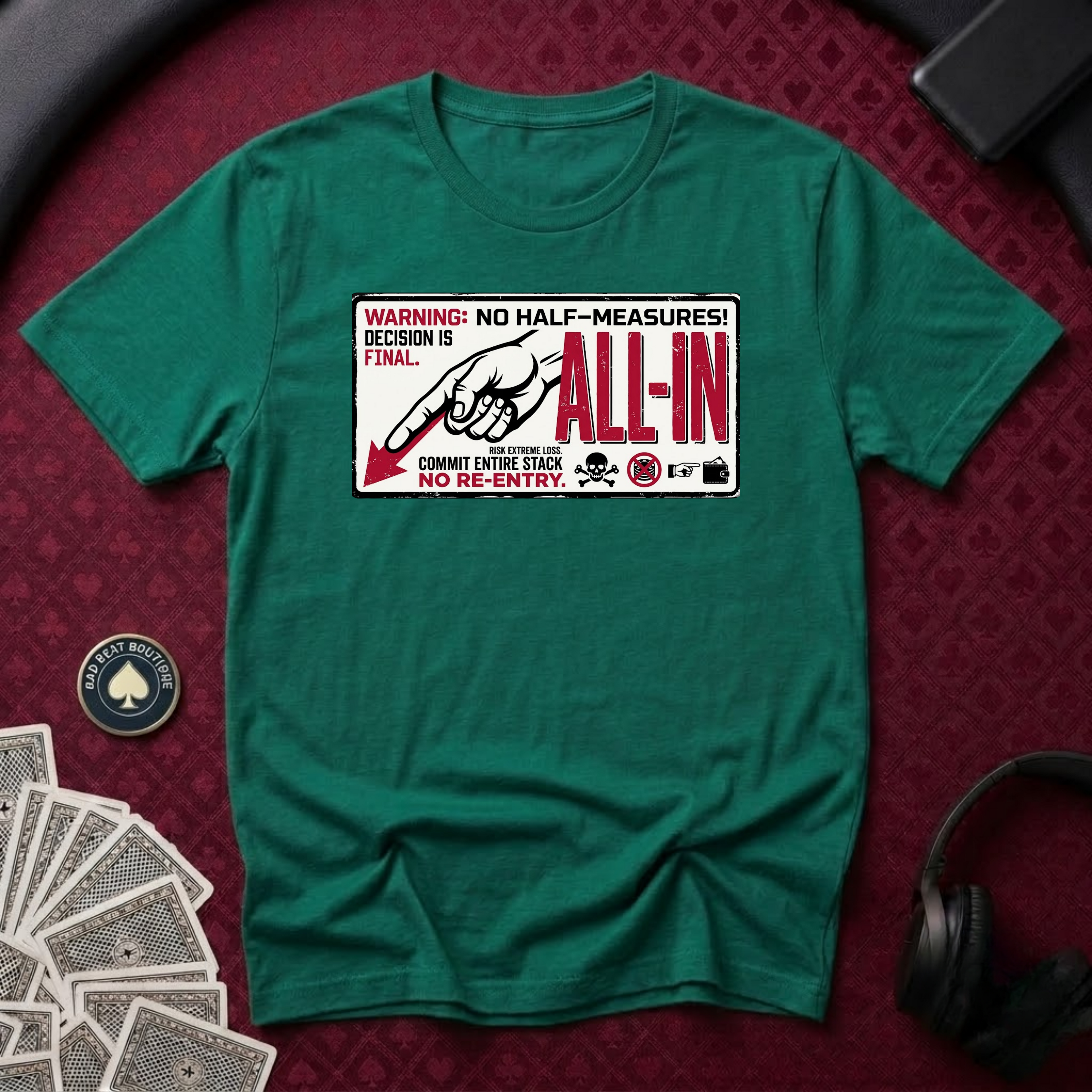 All-In Retro Logo T-shirt