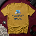 Solver Says T-shirt