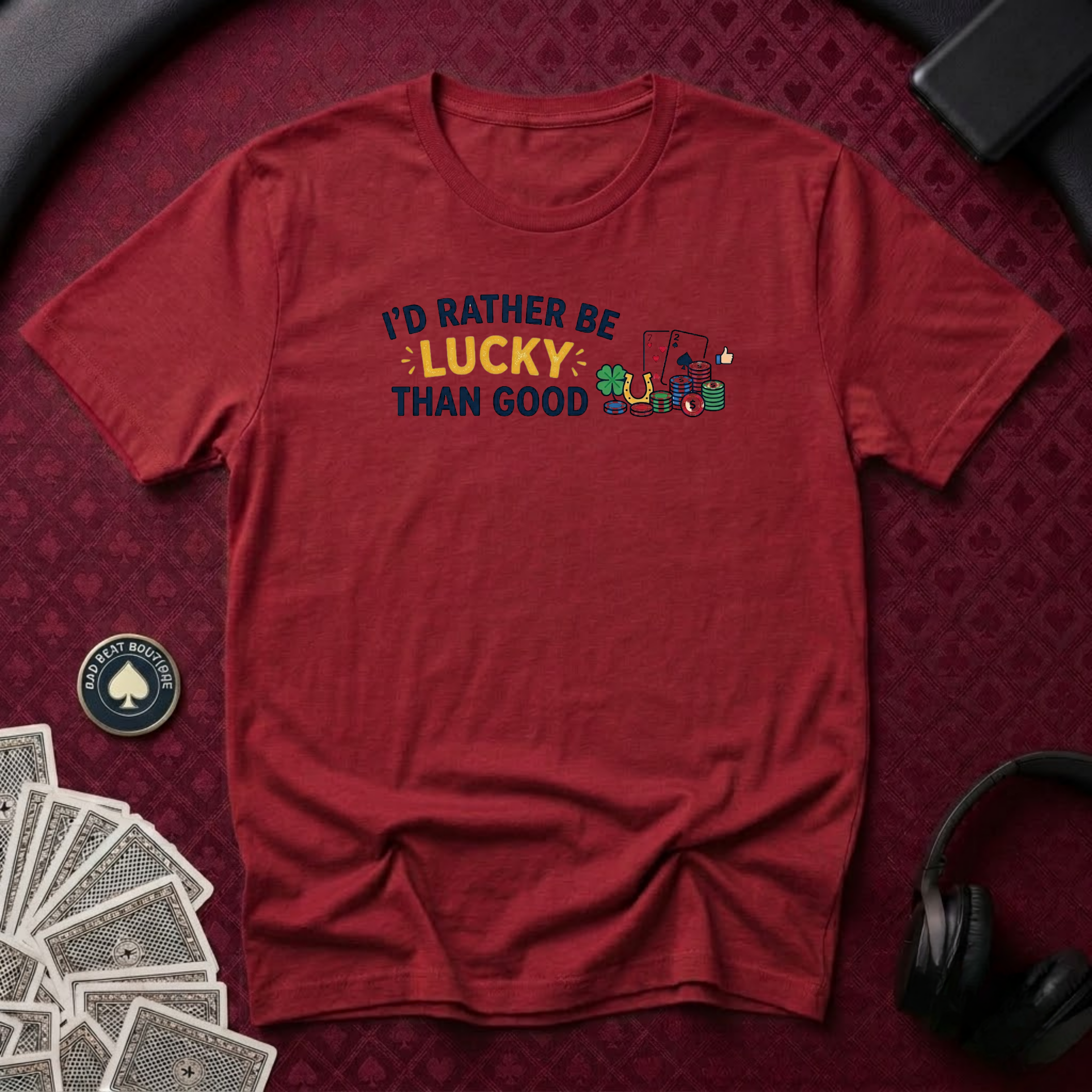 Rather Be Lucky T-shirt