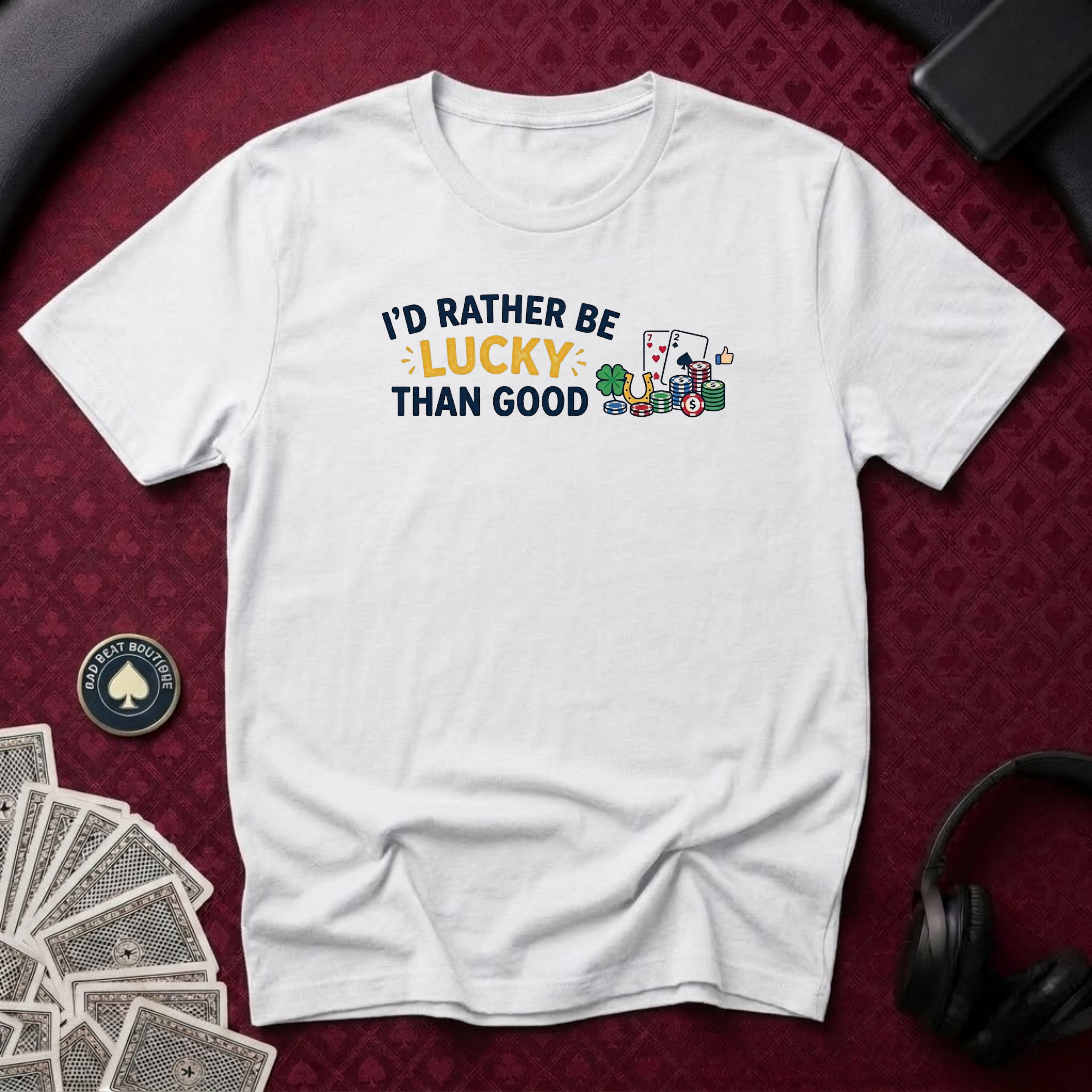 Rather Be Lucky T-shirt