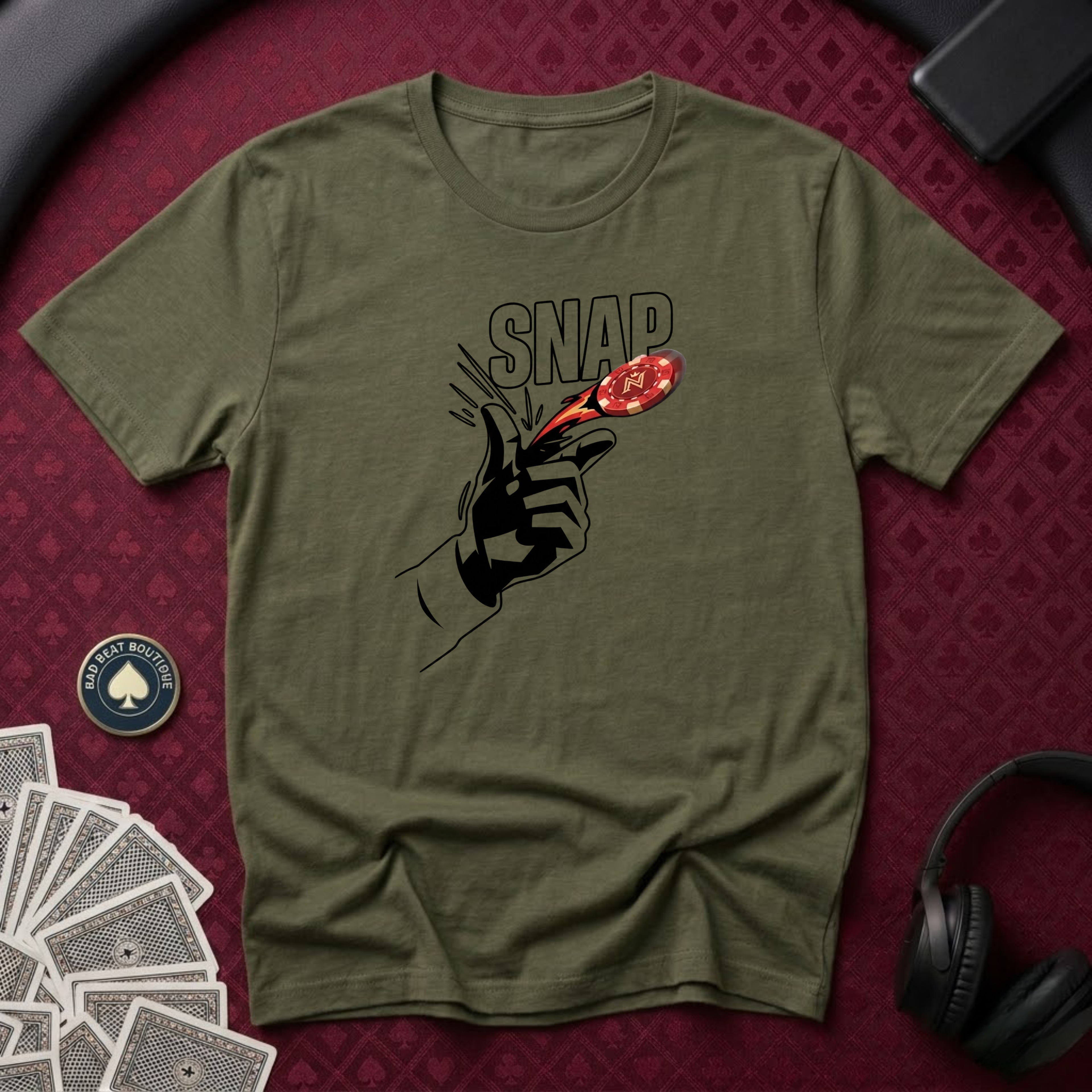 Snap T-shirt