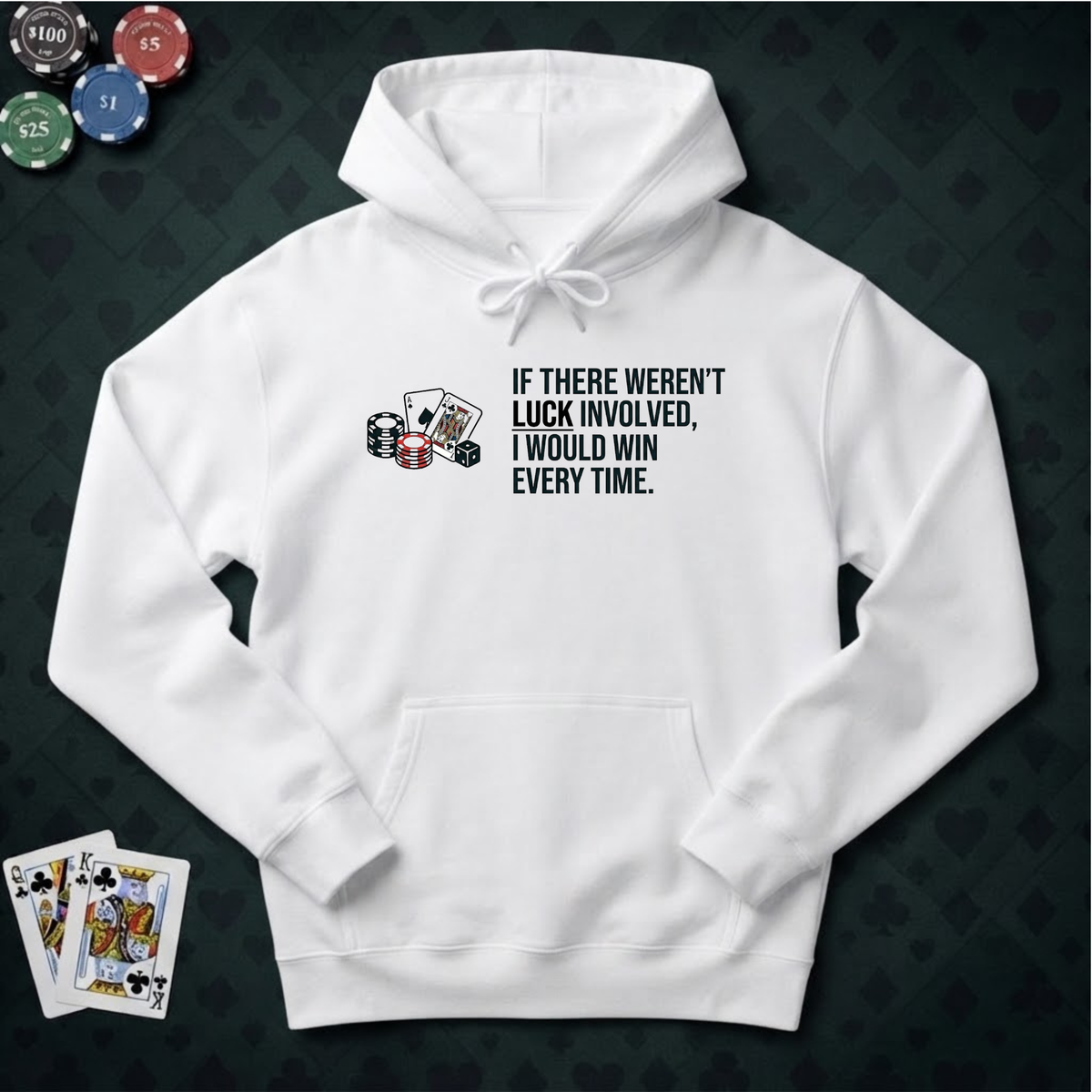 Luck Involved Hoodie