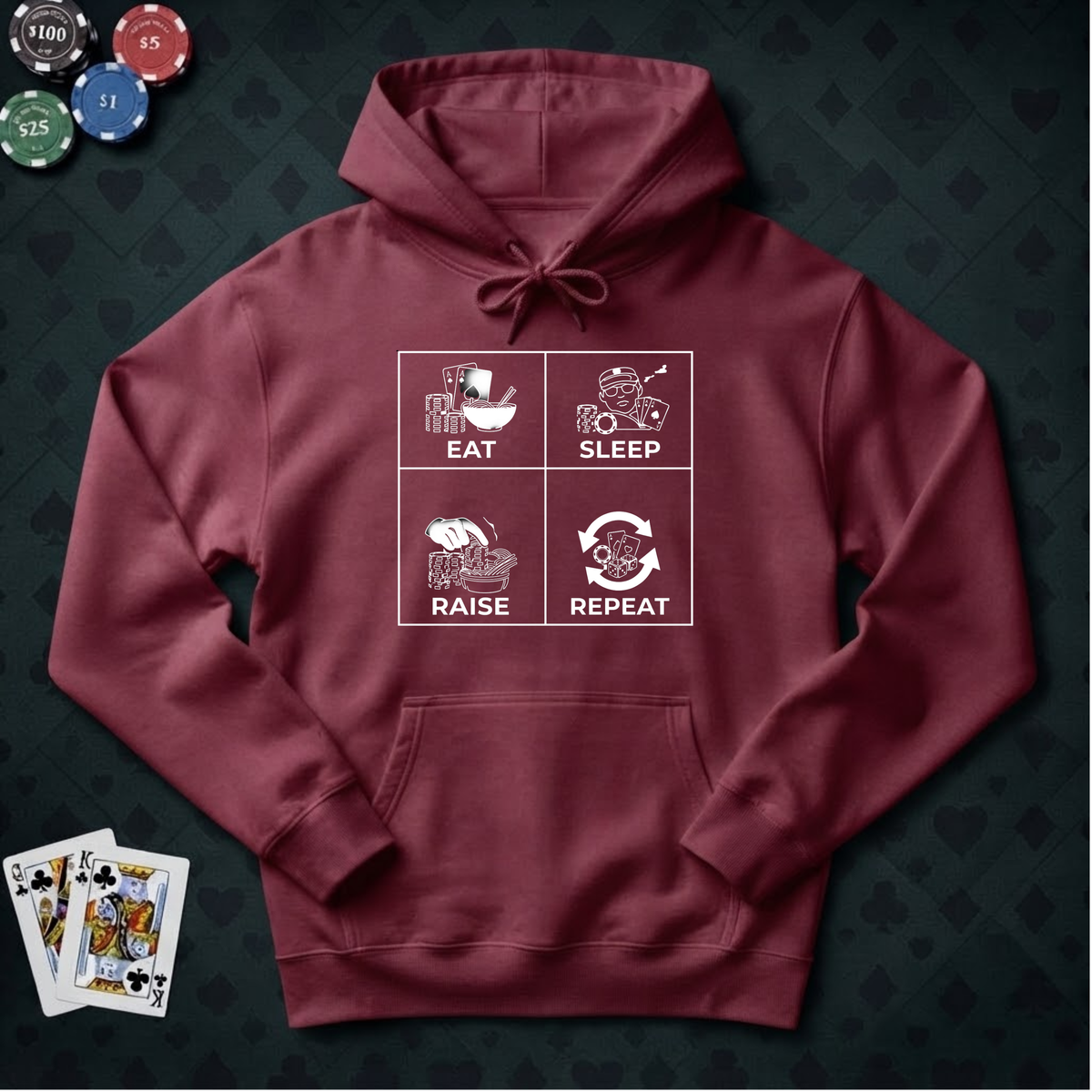 Eat Sleep Raise Hoodie
