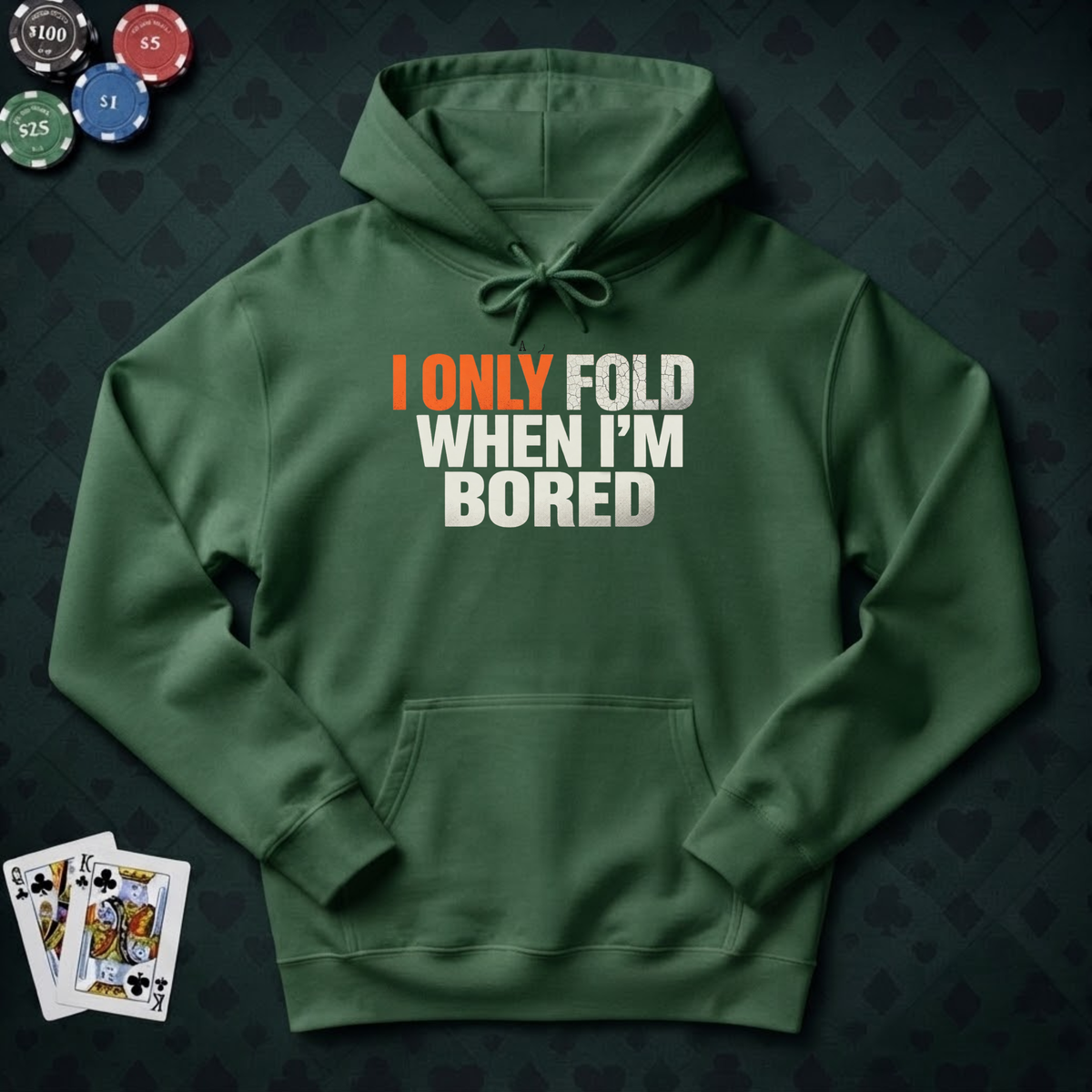 Fold When Bored Hoodie