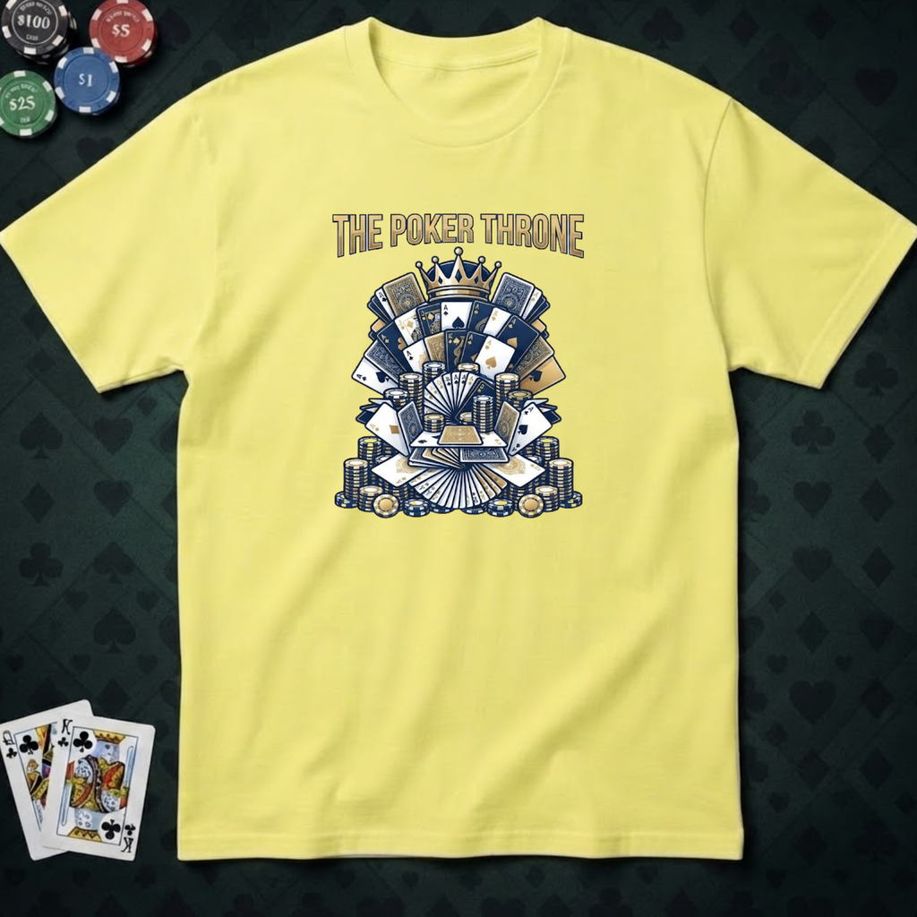 The Poker Throne T-shirt