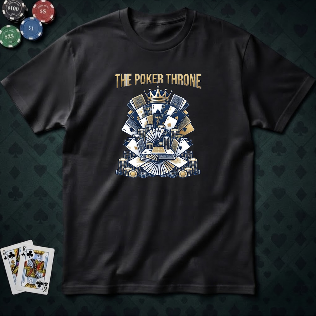 The Poker Throne T-shirt