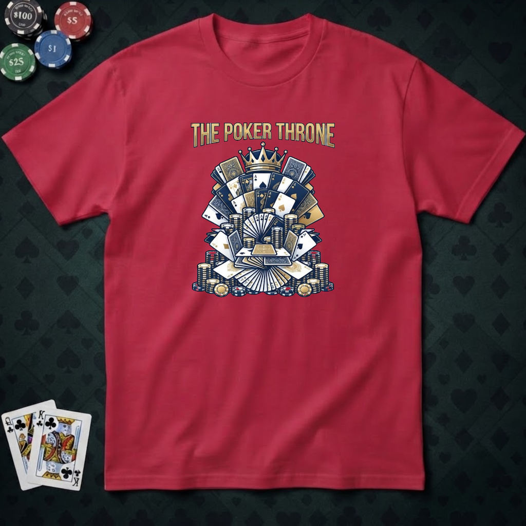 The Poker Throne T-shirt