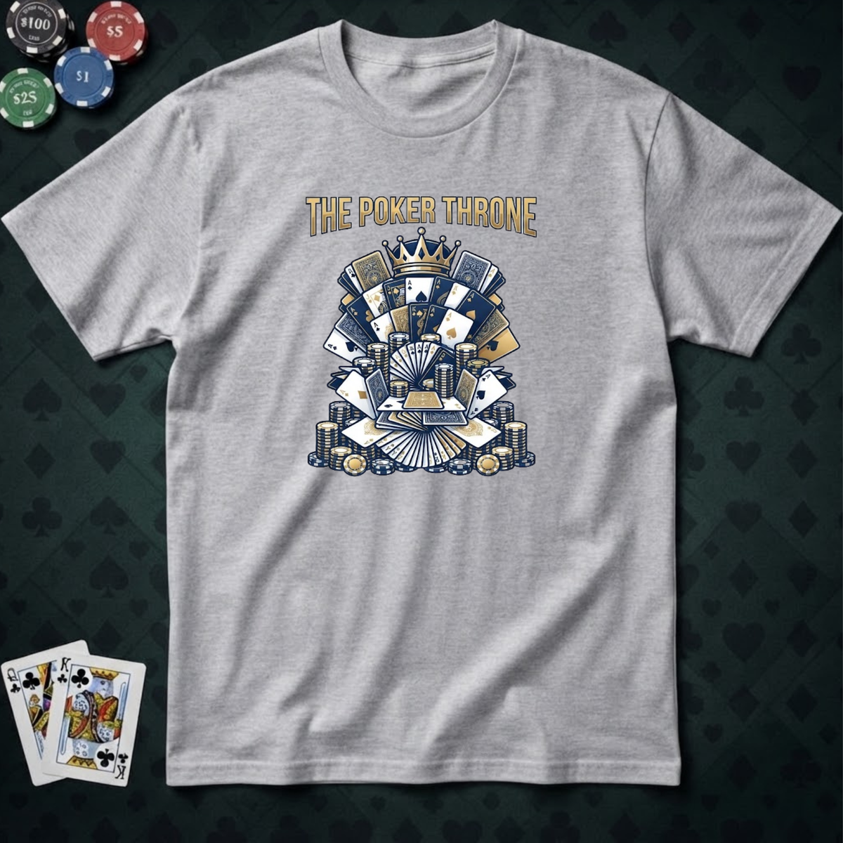 The Poker Throne T-shirt