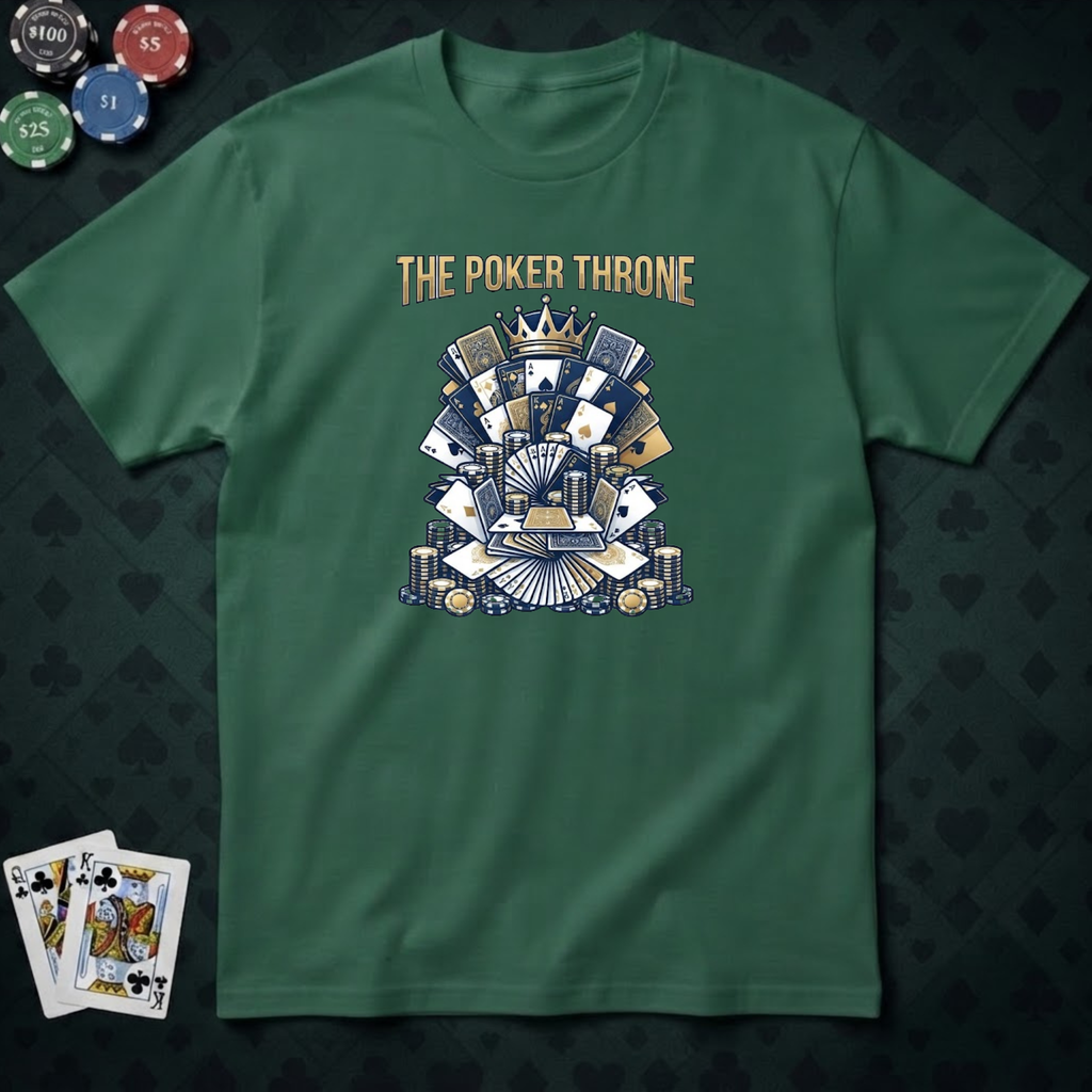 The Poker Throne T-shirt