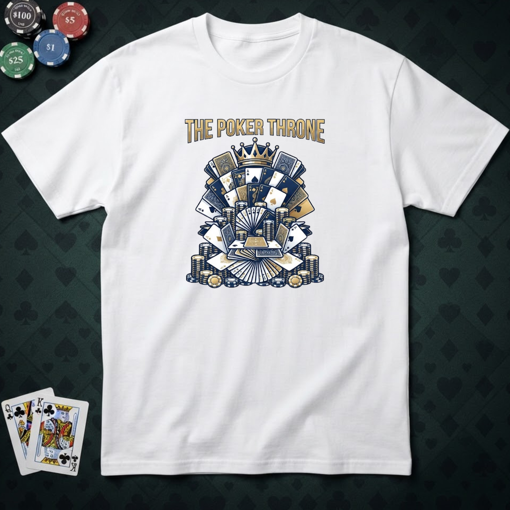 The Poker Throne T-shirt