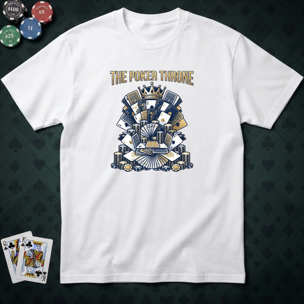 The Poker Throne T-shirt
