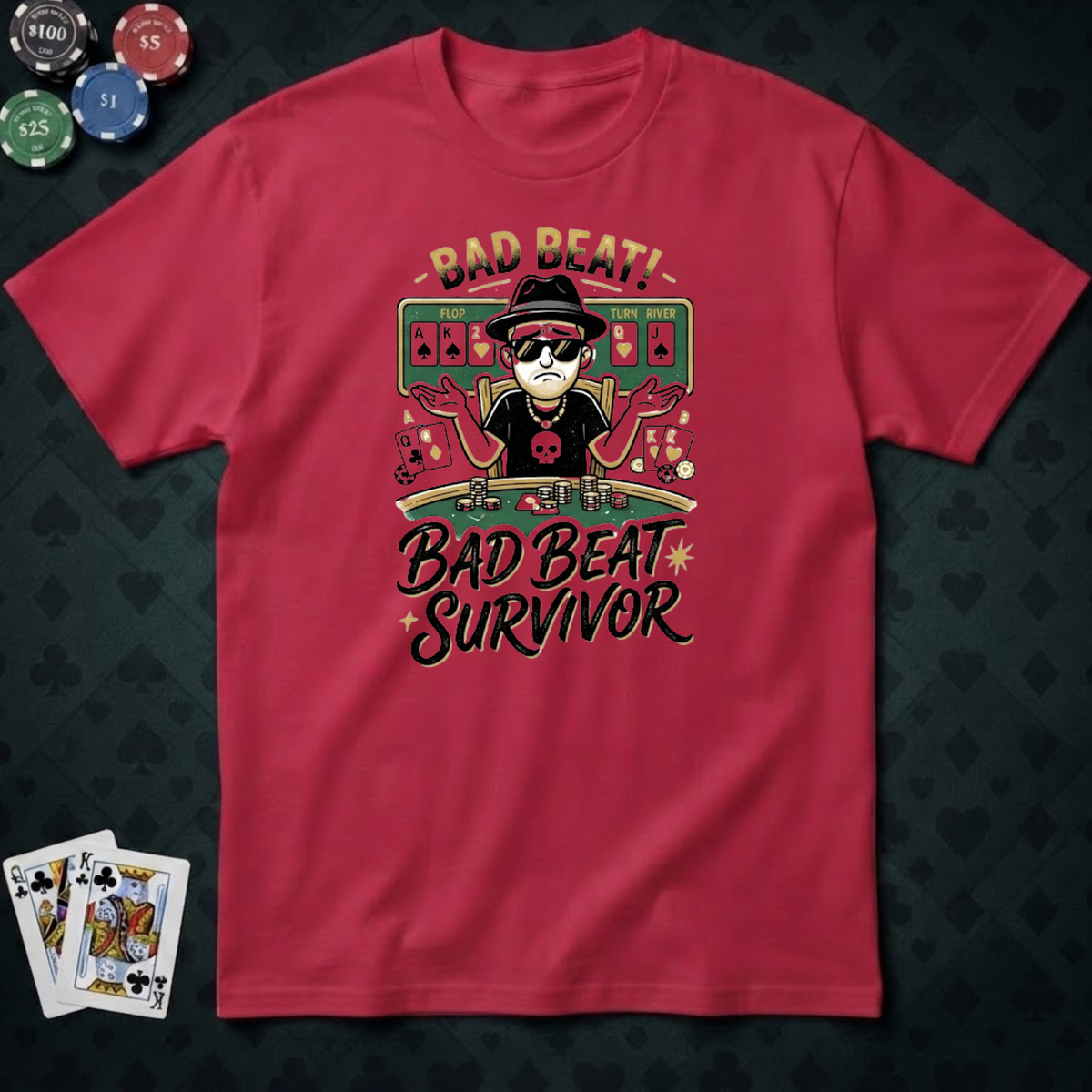 Bad Beat Survivor T-shirt