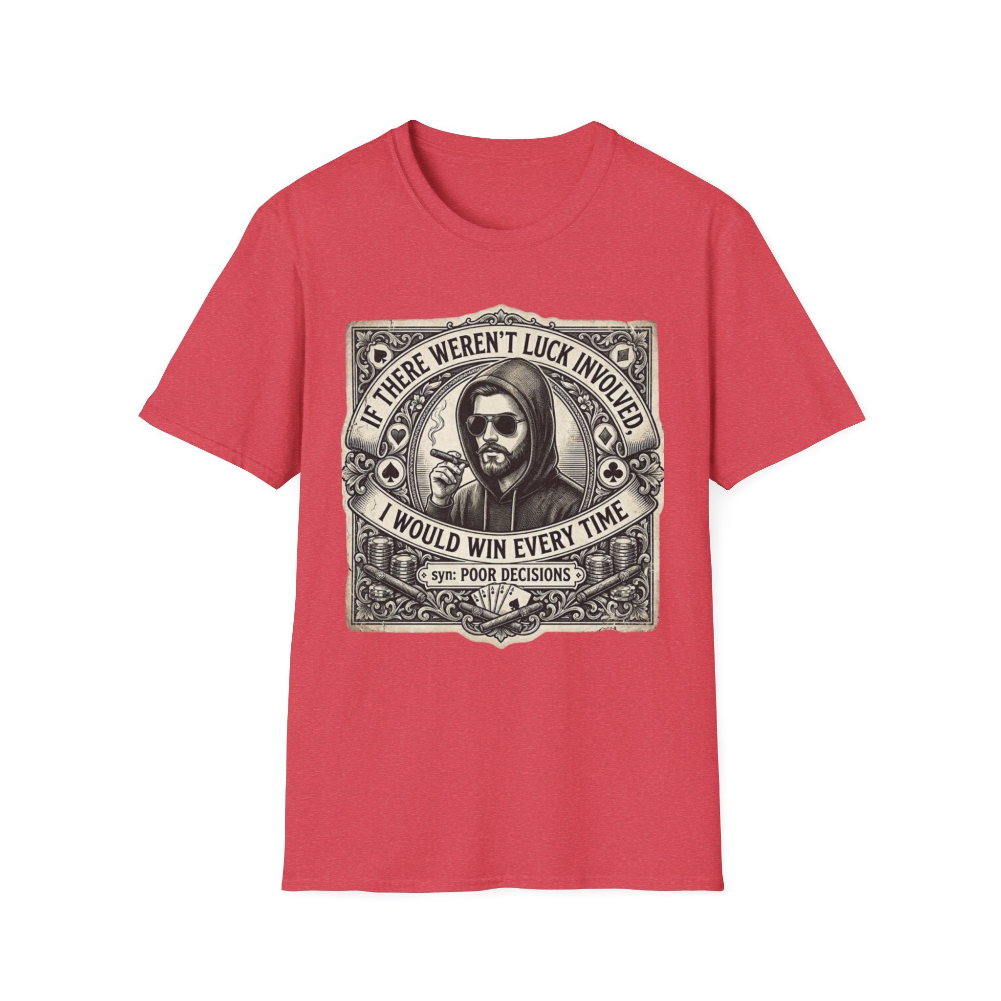 Young Man Poker T-Shirt
