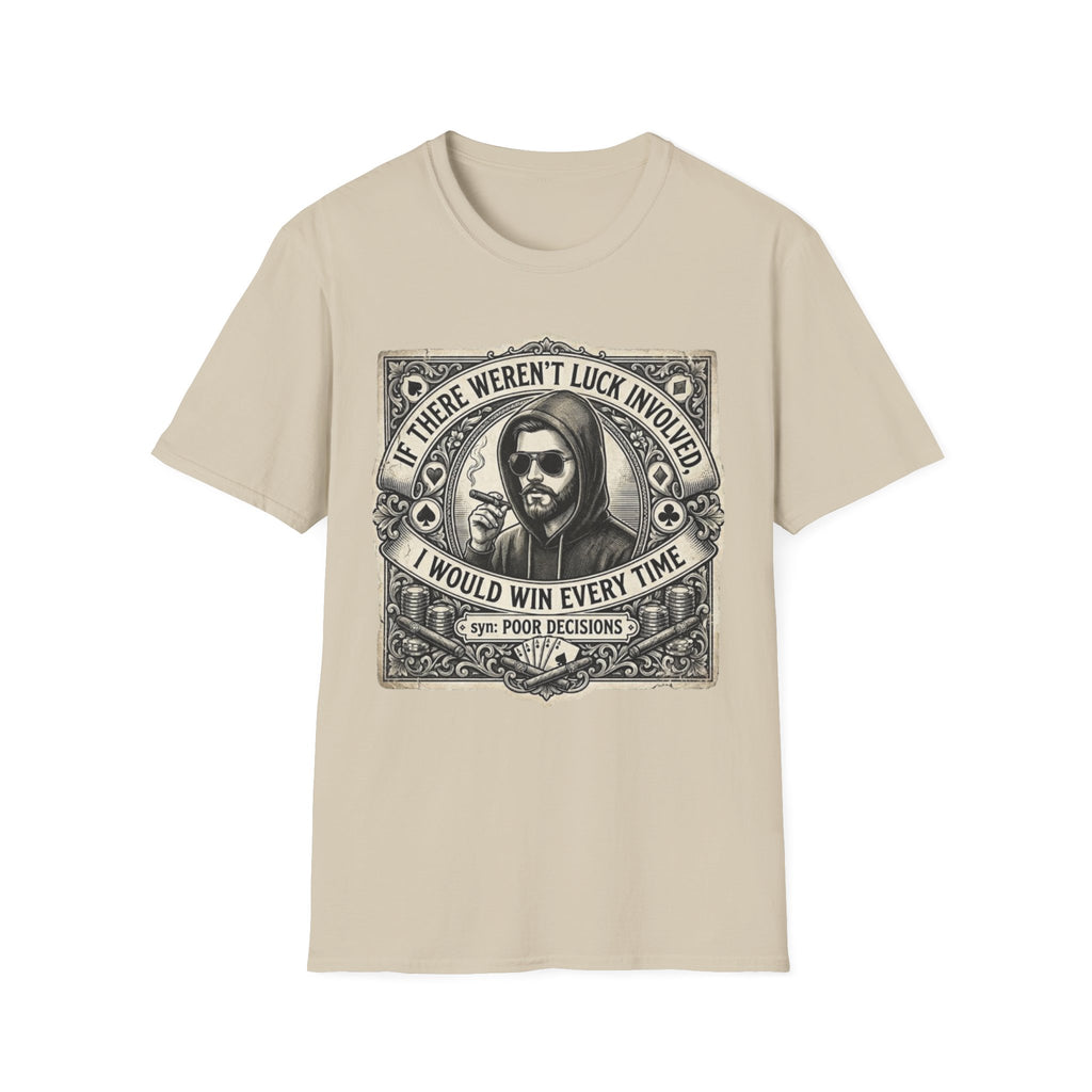 Young Man Poker T-Shirt