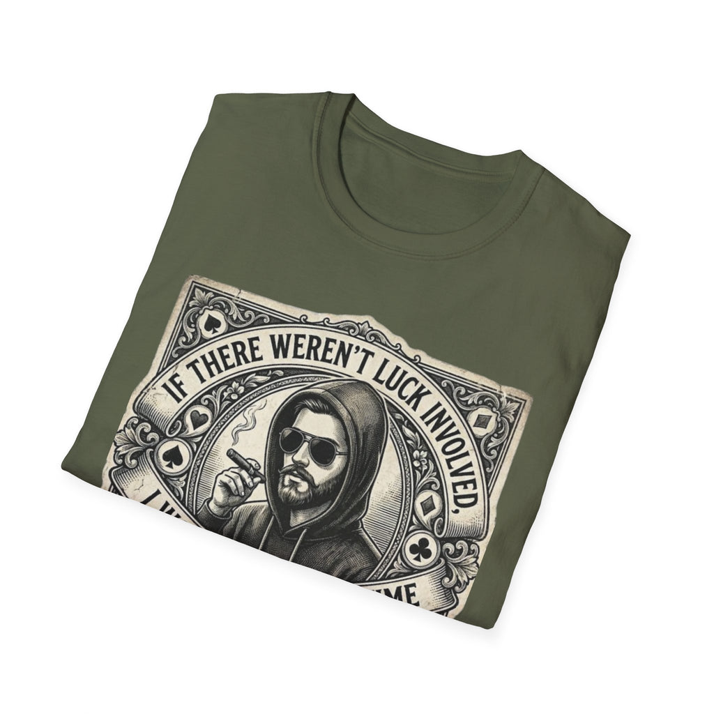 Young Man Poker T-Shirt