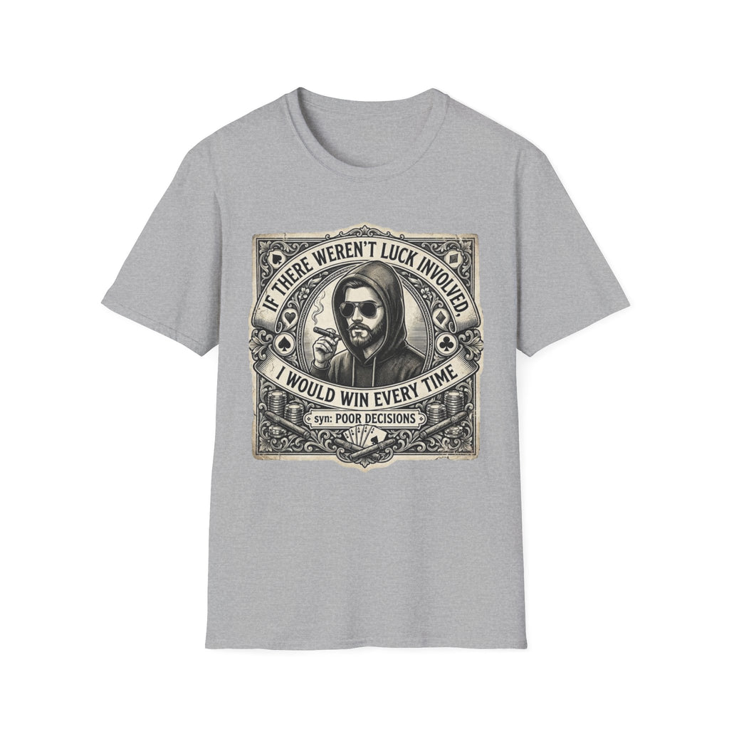 Young Man Poker T-Shirt